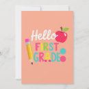 Search for 1st grade invitations First