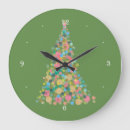 Search for happy new year clocks Christmas tree