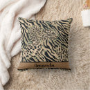 Search for brown zebra cushions Stripes