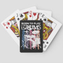 Search for rock band playing cards Drums
