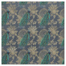 Search for gold and teal fabric Green