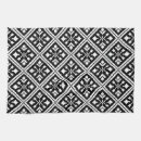 Search for black and white pattern tea towels Snowflakes