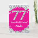 Search for 77th birthday cards Seventy seventh birthday