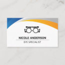 Search for medical equipment business cards Eye doctor