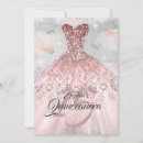 Search for rose gold dress invitations Gown