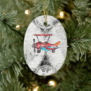Search for biplane christmas tree decorations Aviation