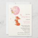Search for balloons 7x5 invitations Girl