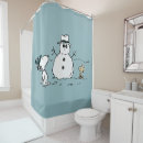 Search for snowman shower curtains Winter