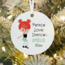 Search for shoes christmas tree decorations Dance teacher