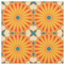 Search for red and teal fabric Retro