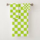 Search for green and white bath towels Squares