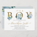 Search for flowers baby boy shower invitations Cute