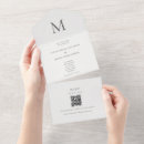 Search for single wedding invitations Modern