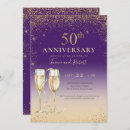 Search for purple glitter wedding invitations Sparkle