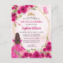 Search for fuchsia quinceanera invitations Quinceañera