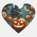 Search for evil pumpkin stickers Moon