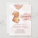 Search for turning one invitations Teddy bear