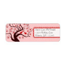 Search for pink snowflake return address labels Trendy