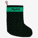 Search for polka dots christmas stockings Dotted