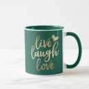 Search for love lettering mugs Live laugh love