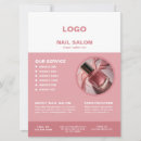 Search for nail salon invitations Modern