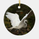 Search for egret christmas tree decorations Birds
