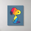 Search for rainbow canvas prints Charles m schulz