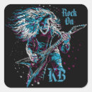 Search for hard rock music stickers Musician