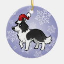 Search for border collie christmas tree decorations Cute