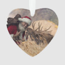 Search for kissing christmas tree decorations Santa