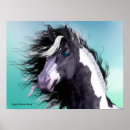 Search for gypsy horse posters Black