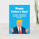 Search for trump fathers day cards Donald