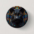 Search for big cat badges Black and white