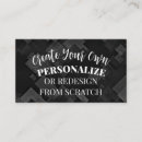 Search for favours business cards Blank