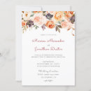 Search for orange and plum invitations Elegant
