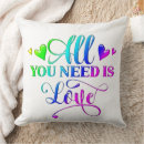Search for song lyrics cushions Typography