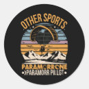Search for paraglider stickers Parachutist