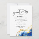 Search for royal blue and gold invitations Script