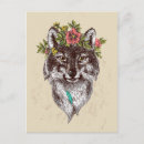 Search for wolf portrait vertical postcards Dog