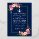 Search for floral nautical wedding invitations Beach