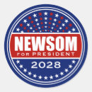 Search for gavin newsom stickers 2028