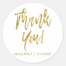 Search for white and gold foil stickers Elegant