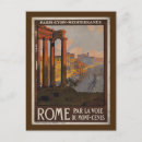 Search for famous landmark postcards Rome italy