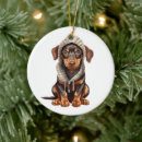 Search for doberman christmas tree decorations Dog