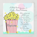 Search for popcorn baby shower invitations Mother to be