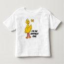 Search for fun toddler tshirts Big bird