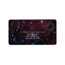 Search for astronomy return address labels Star