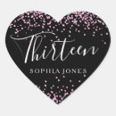 Search for 13th birthday party stickers Glitter