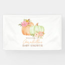 Search for pumpkin baby shower banners Gender neutral