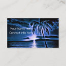 Search for hawaiian business cards Sunset